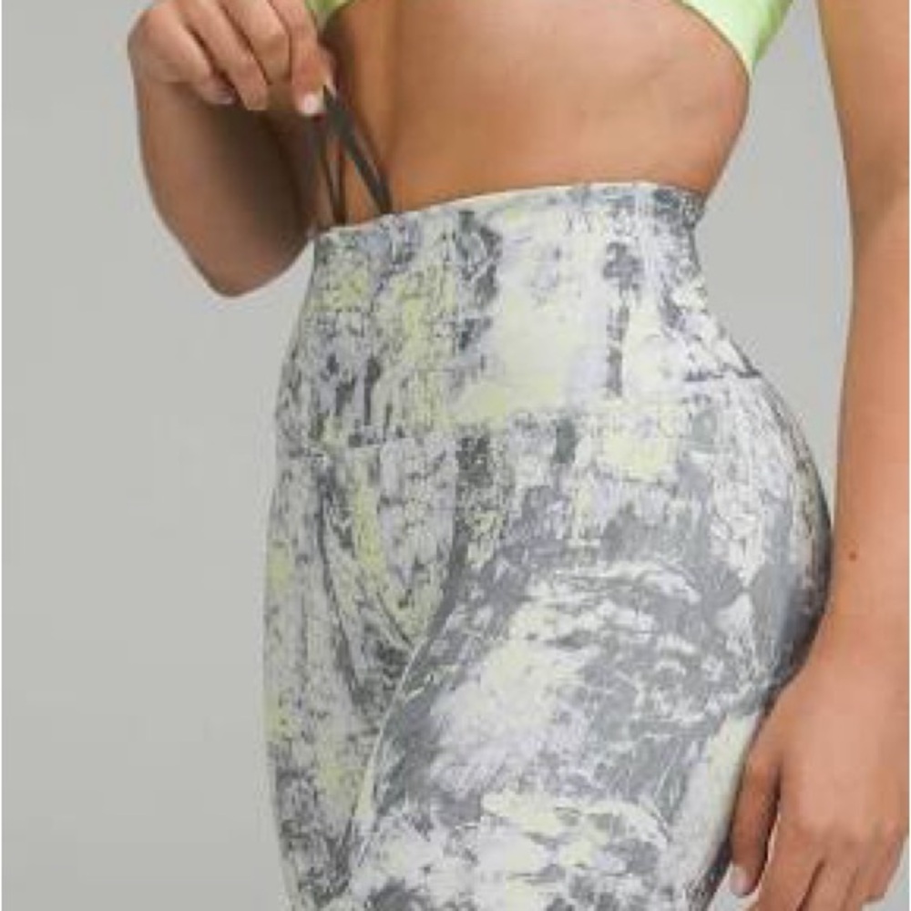 Lululemon Wunder Train Contour Fit High Rise 25" Leggings Cinder Grain